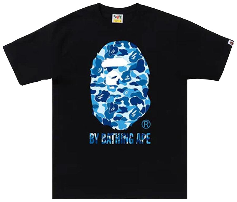 BAPE ABC Camo By Bathing Ape Tee Black/Blue