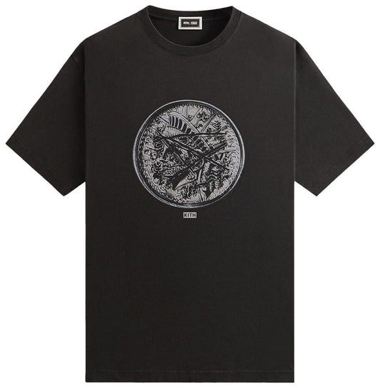 Kith x Batman Coin Vintage Tee Black