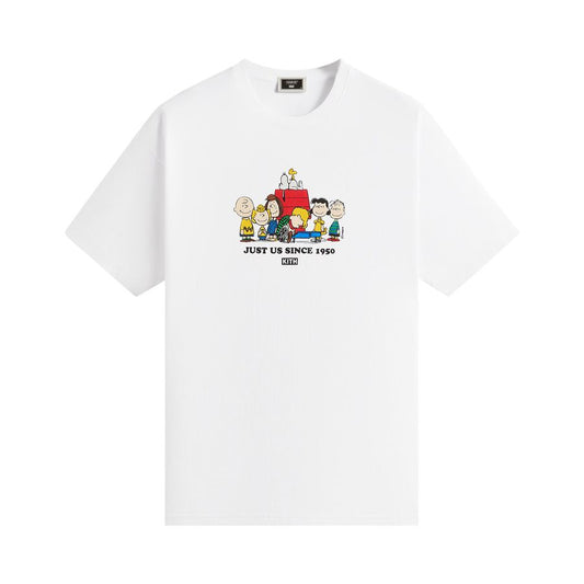 Kith x Peanuts Kids Just Us Since 1950 Tee White