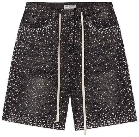 Vale Forever Rainstorm Jorts Black