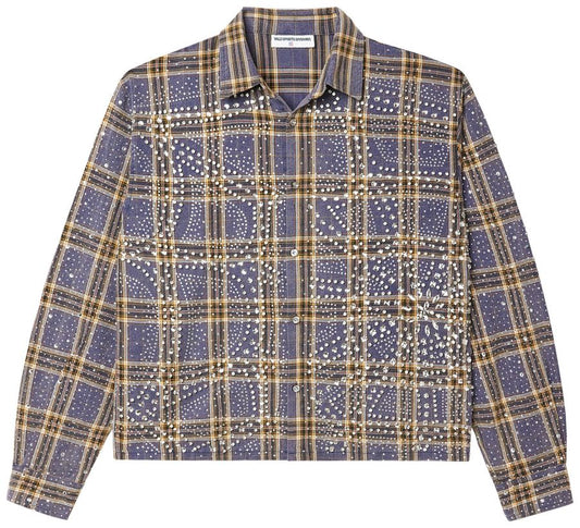 Vale Forever Moonlight Flannel 'Blue/Yellow'