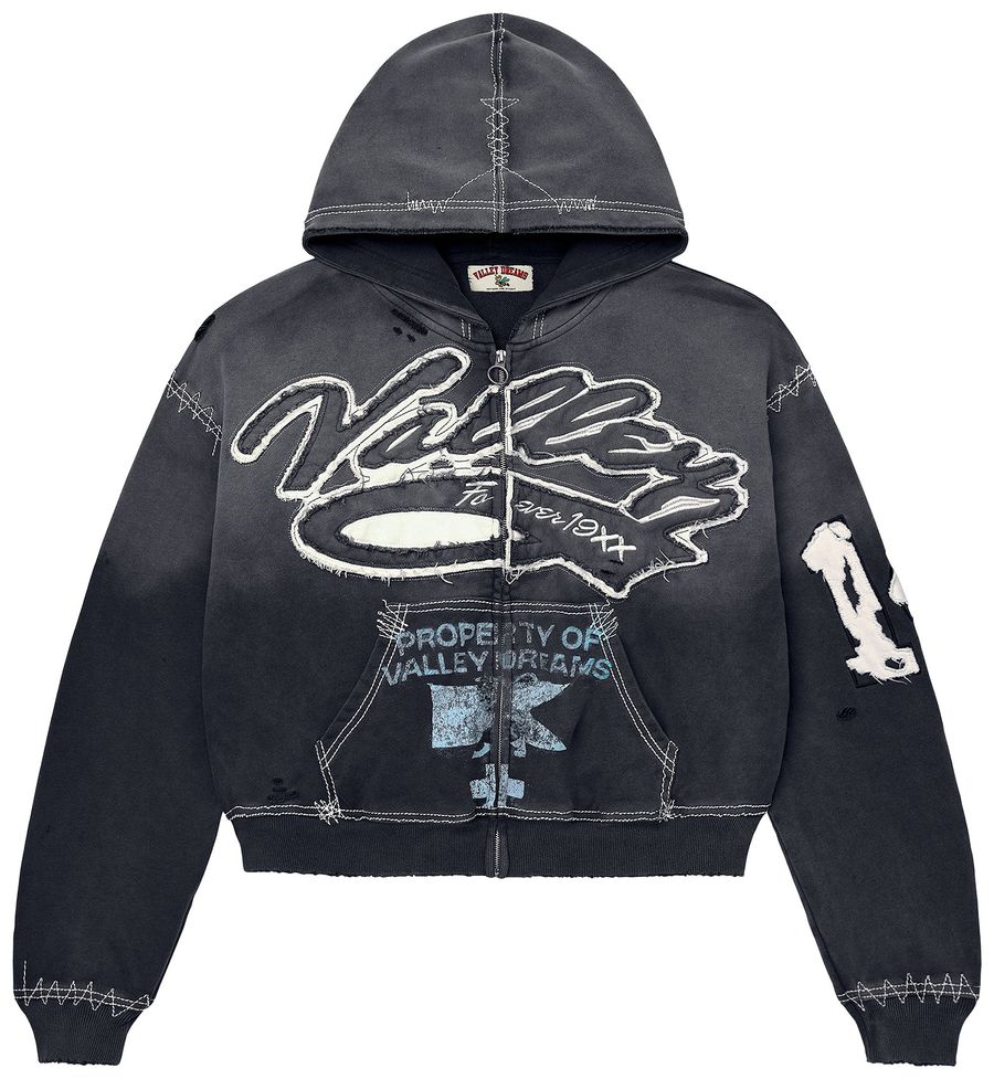 Vale Forever Religion Zip Up Black