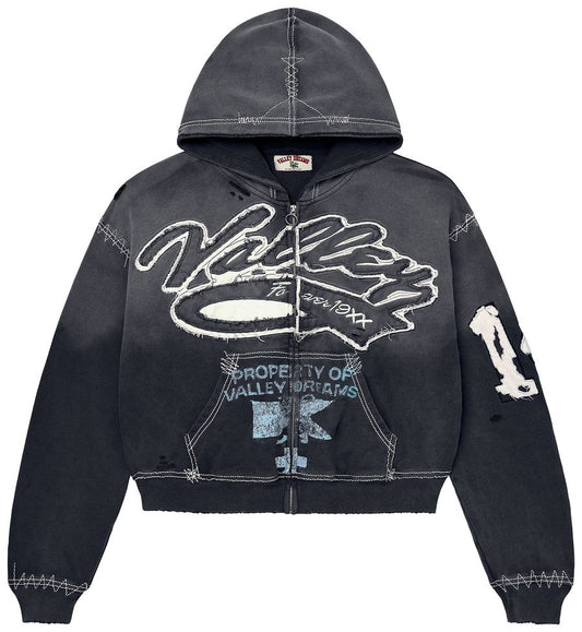 Vale Forever Religion Zip Up Black