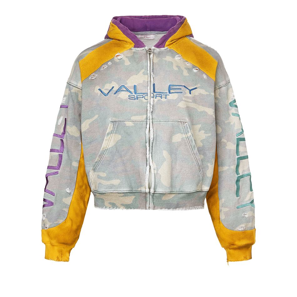 Vale Forever Boiler Room Zip Up Green