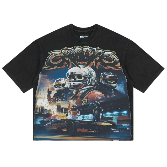 Godspeed Front Runners Tee Black
