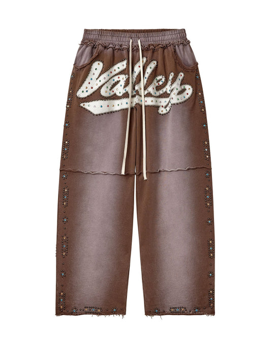VALE FOREVER SKITTLE SWEATS [BROWN]