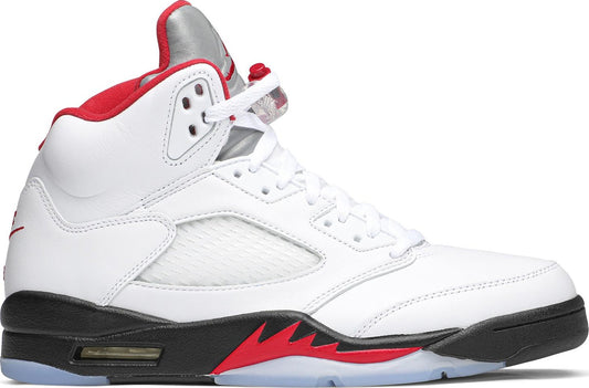 Jordan 5 Retro Fire Red Silver Tongue (2020)