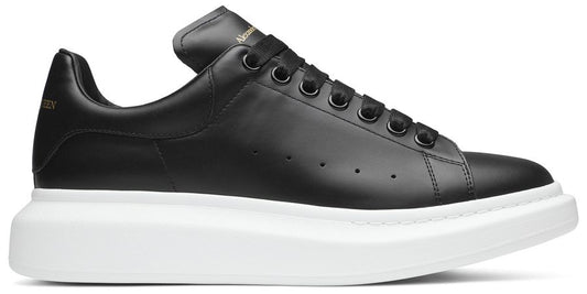 USED Alexander McQueen Oversized Black White Sole