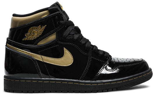 USED Jordan 1 Retro High Black Metallic Gold (2020)