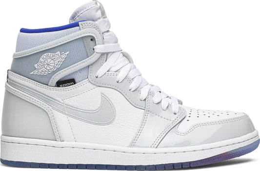 USED Jordan 1 Retro High Zoom White Racer Blue