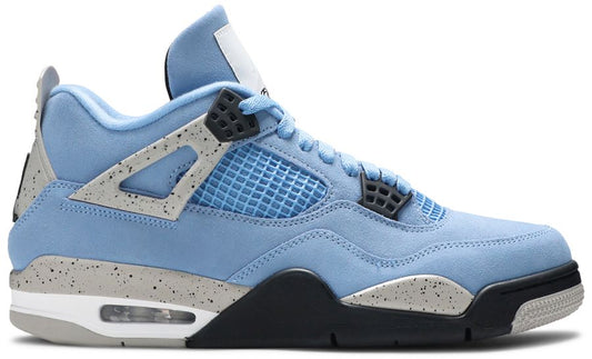USED Jordan 4 Retro University Blue