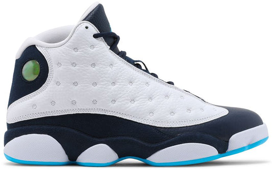 USED Jordan 13 Retro Obsidian Powder Blue White