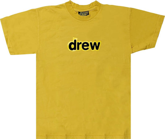 Promo drew house secret t-shirt golden yellow