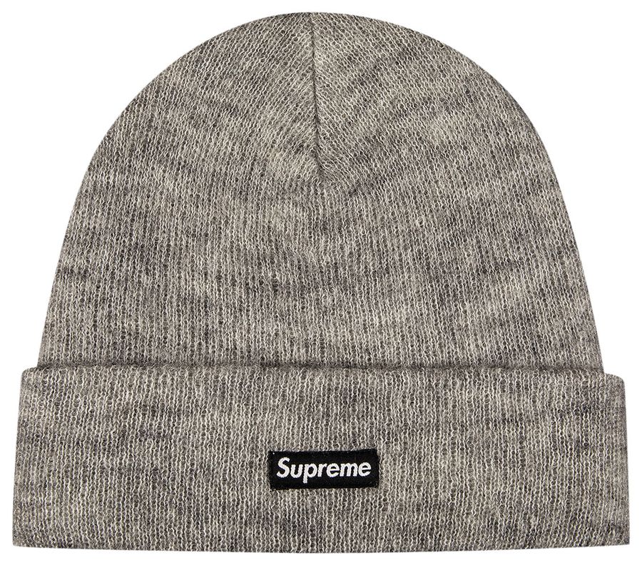 Supreme Mohair Beanie (FW20) Grey