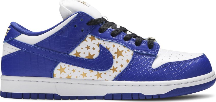 Nike SB Dunk Low Supreme Stars Hyper Royal (2021)