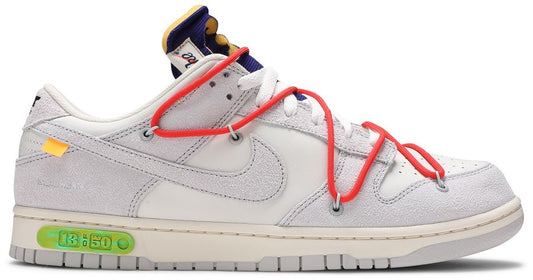 USED Nike Dunk Low Off-White Lot 13