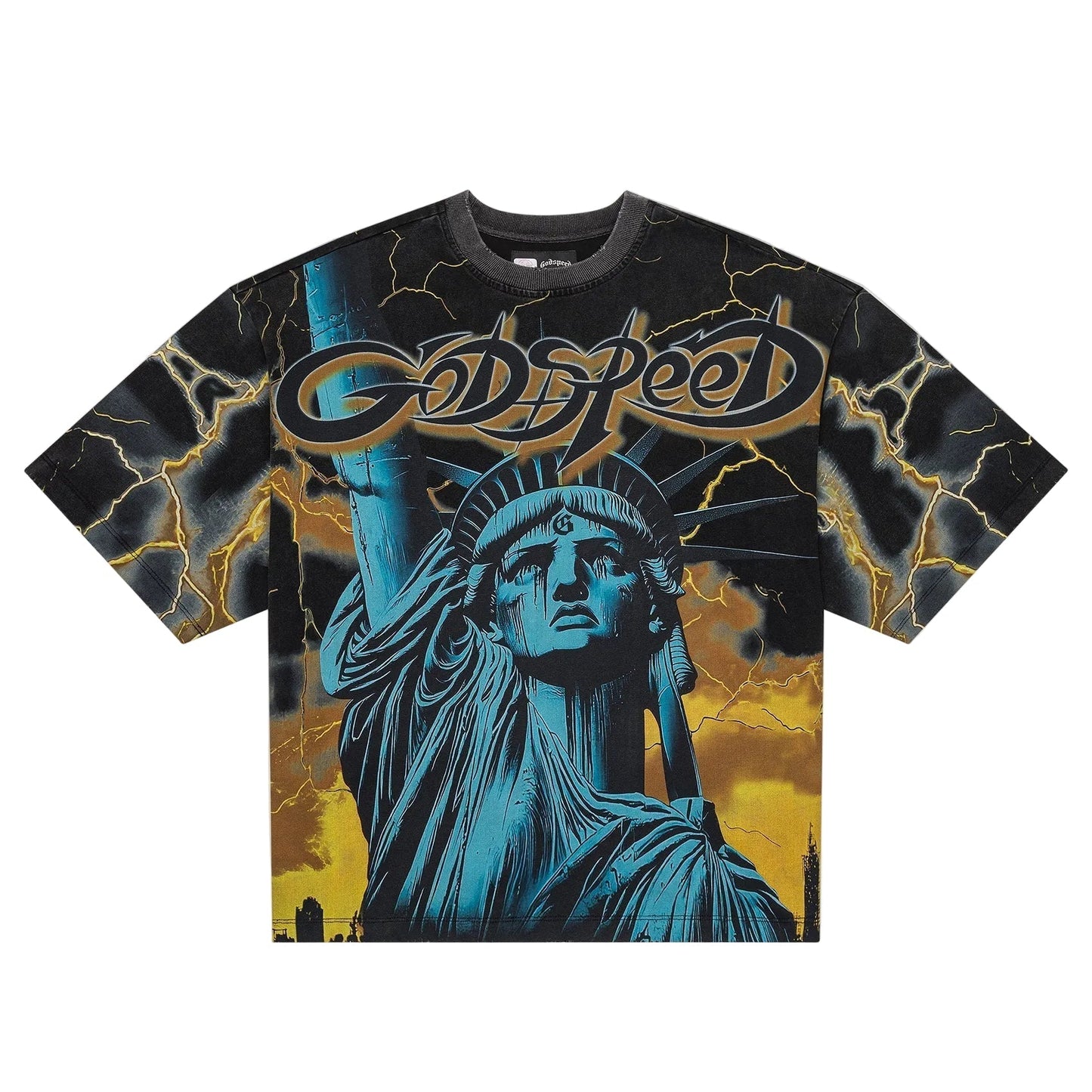 Godspeed Yellow Voltage NYC Tee Black
