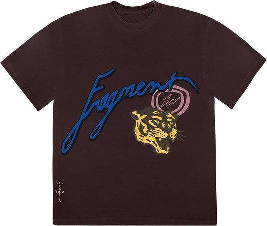 Promo Travis Scott Fragment Icons Tee Brown