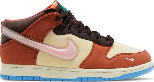 Nike Dunk Mid Social Status Free Lunch Chocolate Milk