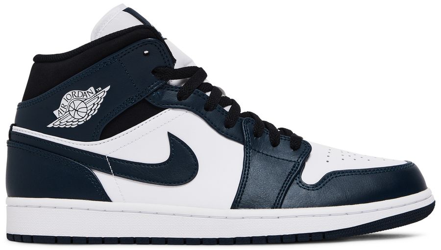 USED Jordan 1 Mid Armory Navy