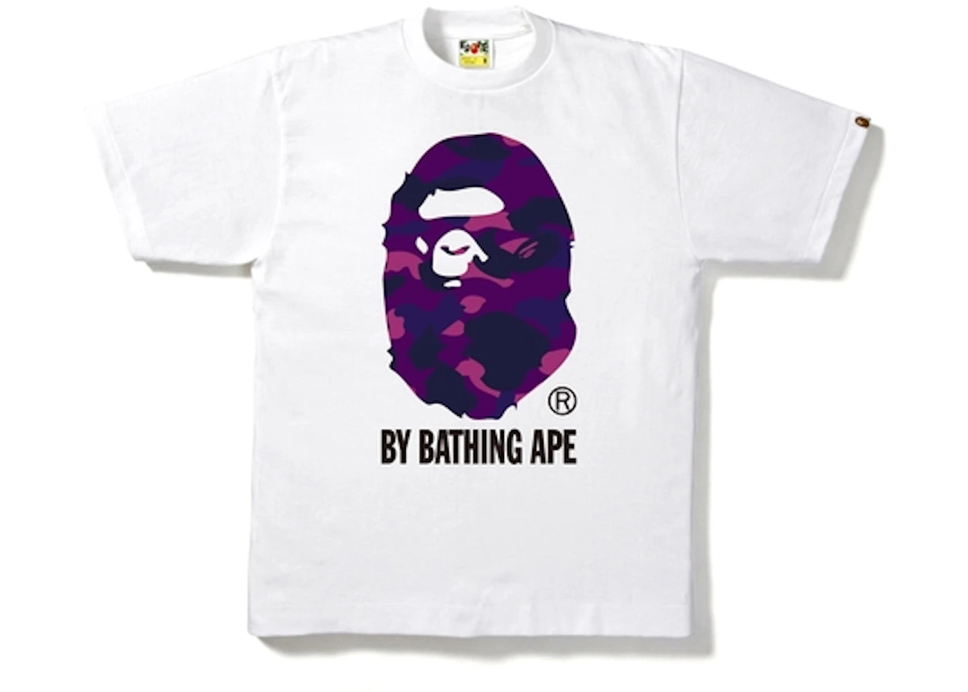 Promo BAPE Color Camo By Bathing Ape Tee (FW22) White Purple