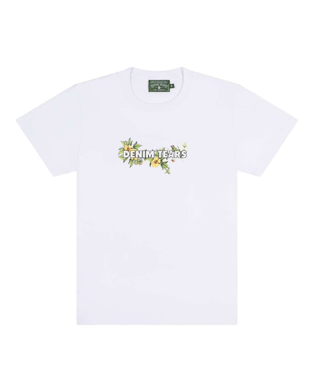 Promo Denim Tears Logo Tee White