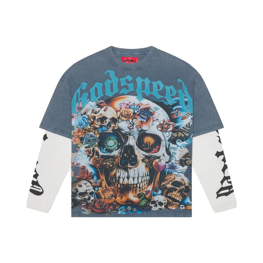 Godspeed Eternal Dream Layered Tee (Blue)