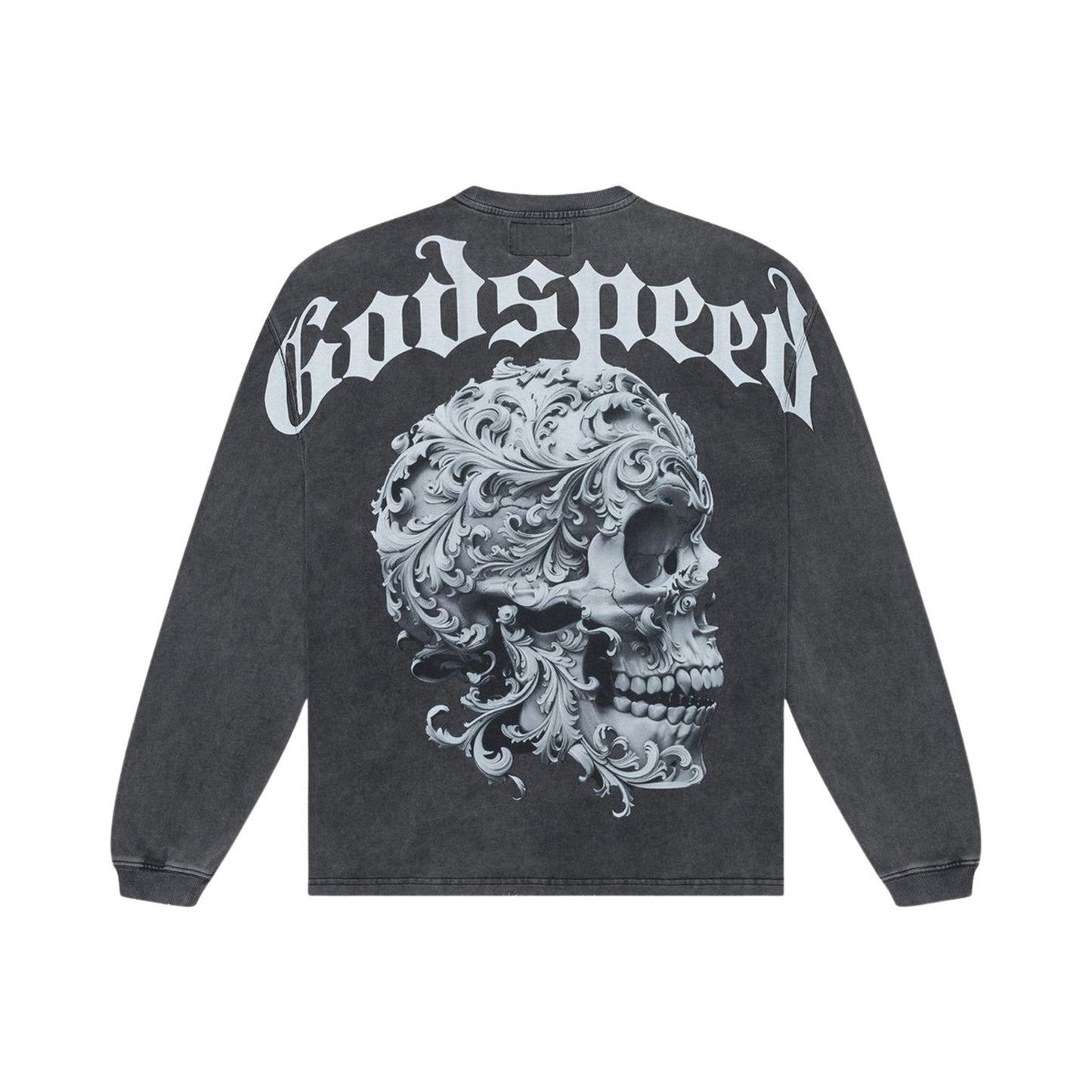 Godspeed Grail LS Tee (Grey Wash)