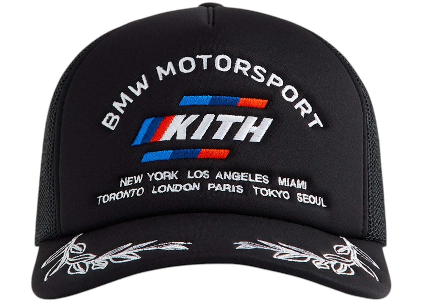 Kith x BMW M Nolan Trucker Hat Black