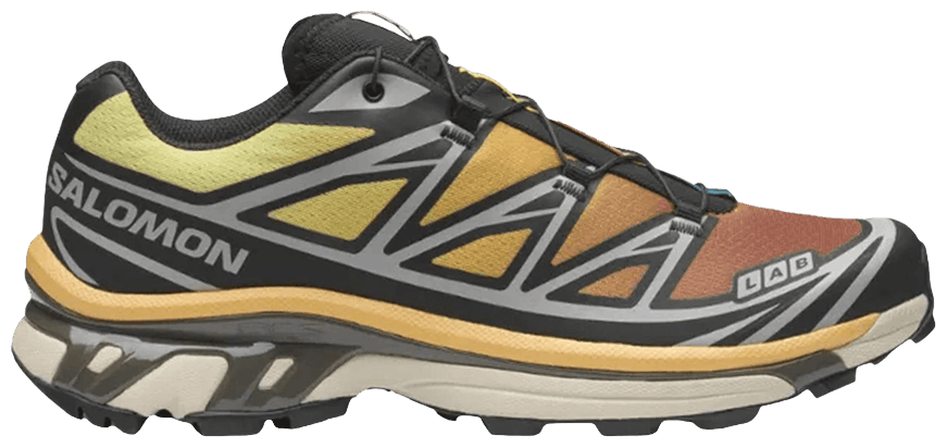 USED Salomon XT-6 Black Grape Leaf Beach Ball