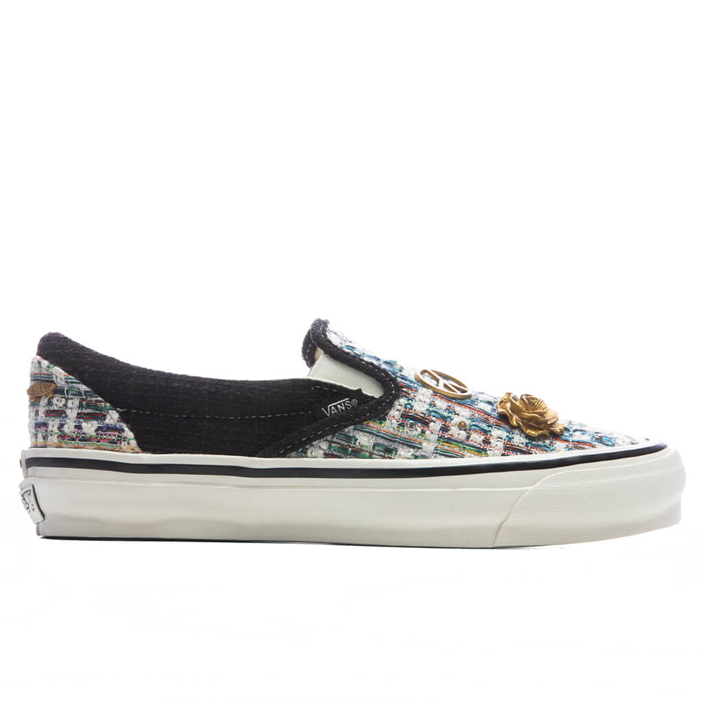 Vans Premium LX Classic Slip-On 98 Cardigan Black/White