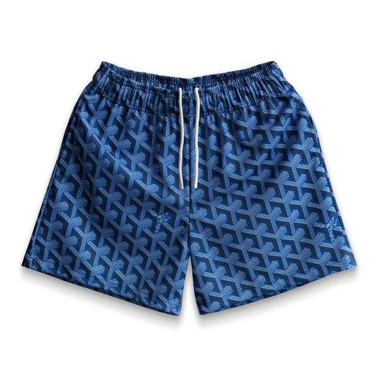 Promo Bravest Studios Blue Monogram Shorts