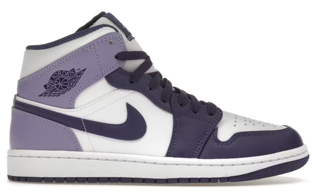 USED Jordan 1 Mid Blueberry
