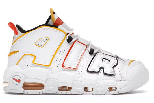 USED Nike Air More Uptempo Rayguns
