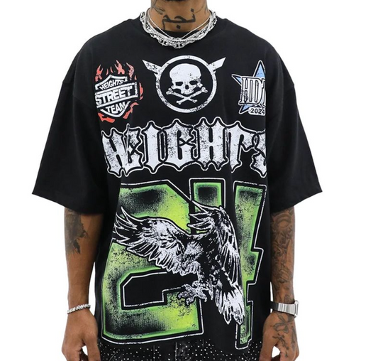 Heights District Heights Worldwide Tee Black