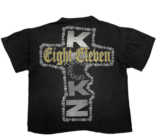 KICKZ X CAPTURED 811 TEE Black