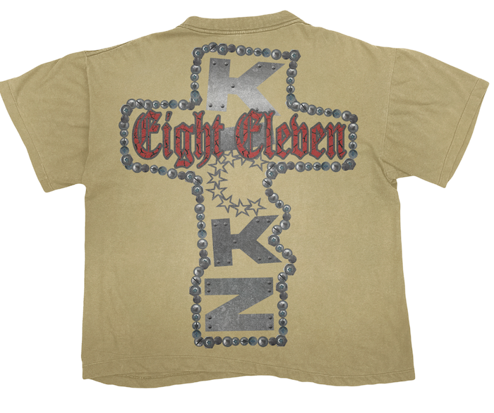 KICKZ X CAPTURED 811 TEE Cream