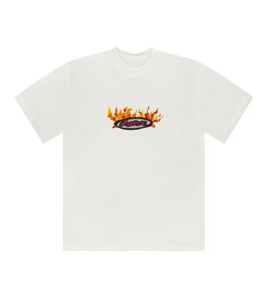 Promo Travis Scott Flame Logo Tee