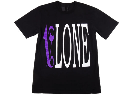 Promo Vlone x Palm Angels Tee Purple Black