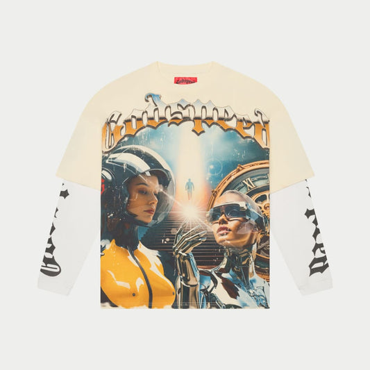 Godspeed Chosen One Layered Tee Bone