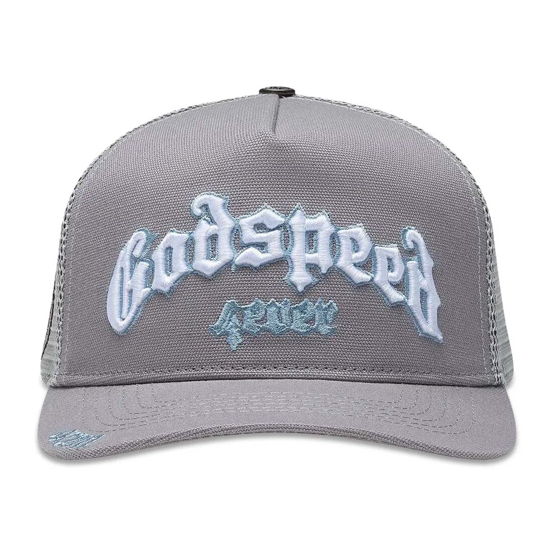 Godspeed GS Forever Trucker Hat Cool Grey